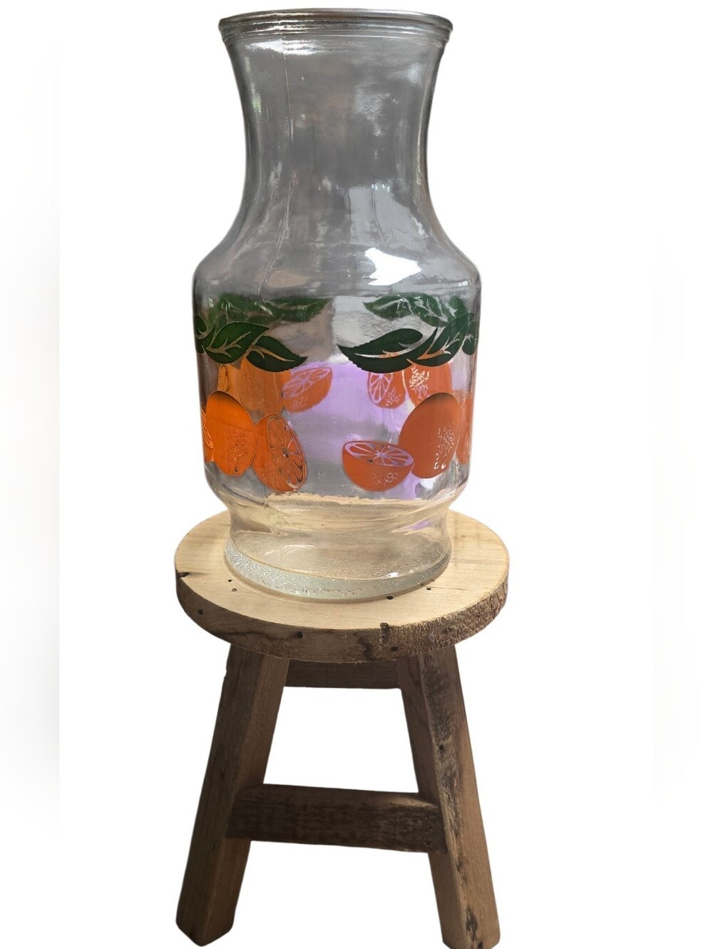 Vintage Anchor Hocking Orange Juice Carafe